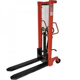 Hochhubstapler, manuell, Tragfähigkeit 1000 kg, Hubhöhe 1600 mm