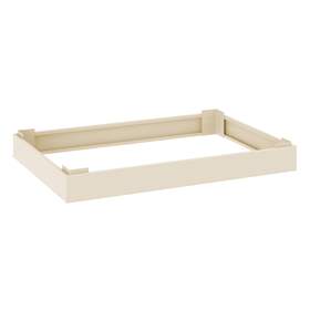 Soclu din tablă 100 mm pentru dulap pentru proiecte format A1, culoare bej RAL1015