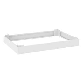 Soclu din tablă 100 mm pentru dulap pentru proiecte format A1, culoare albă RAL9010