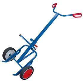 Fasskarre VARIOfit, Tragfähigkeit 250 kg, Vollgummireifen