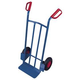 Rudl VARIOfit, ocelový, nosnost 250 kg, lopata 400 x 150 mm, bantamová kola