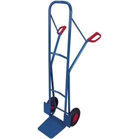 Rudl VARIOfit, ocelový super vysoký, nosnost 250 kg, lopata 320 x 250 mm, bantamová kola