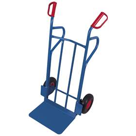 Sackkarre VARIOfit, extra breit, Tragfähigkeit 250 kg, Schaufel 480 x 300 mm, Luftbereifung