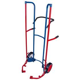 Reifenkarre VARIOfit, Tragfähigkeit 200 kg, Höhe 1600 mm, Vollgummibereifung