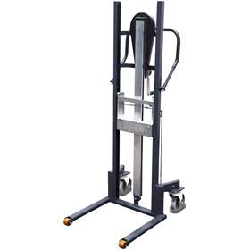 Tragkonstruktion vom Materialheber, Traglast 250 kg, Hubbereich 55-1300 mm, Farbe Anthrazit RAL7016