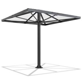 Acoperitoare REGENSBURG, formă acoperiș - acoperiș piramidă - baza pătrat, înălțime 3,05 m