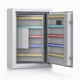 Schlüsseltresor, 200 Schlüsselhaken, HxBxT: 636 x 460 x 200 mm