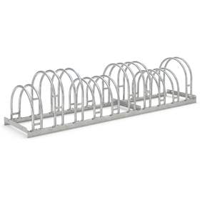 Fahrradständer - Bogenparker, zweiseitig, 10 Stellplätze