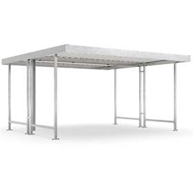 Adăpost universal pe ambele părți L44, 4300 x 4400 mm, modul de bază