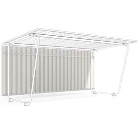 Perete posterior pentru modelul unilateral S16, 2145 mm, tablă trapezoidală