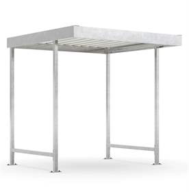 Adăpost universal unilateral L10, 2250 x 2200 mm, modul de bază