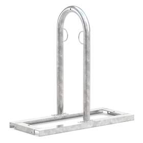 Fahrrad-Anlehnsystem, Bügelanzahl 1