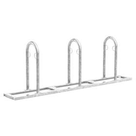 Fahrrad-Anlehnsystem, Bügelanzahl 3