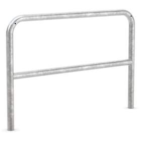 Universeller Absperrbügel mit Knierohr 800 x 1200 mm, zum Einbetonieren