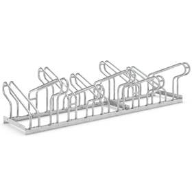 Fahrradständer - Bügelparker, platzsparend, zweiseitig, 10 Stellplätze