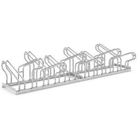 Fahrradständer - Bügelparker, platzsparend, zweiseitig, 12 Stellplätze