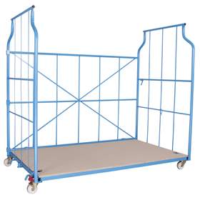 Stapelbox STANDARD-Corlette, fahrbar, LxTxH: 2000 x 1150 x 1800 mm