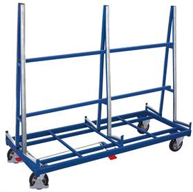 Platten-Transportwagen VARIOfit, 1380 x 880 mm, zweiseitig