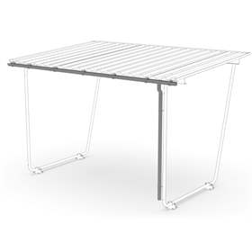 Jgheab pentru modelul unilateral (burlan deversare pe o parte)