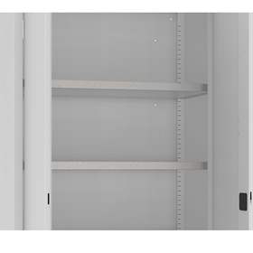 Oceľová polica 1000x500 mm, pozinkovaná, nosnosť 100 kg