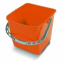 Galeată din material plastic capacitate 25 l, culoare portocaliu