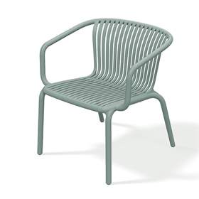 Stilvoller Sessel BRENE, Farbe Salbeigrün