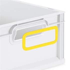 Farbring für Griffmulden zu Euroboxen CYCLE, Farbe gelb