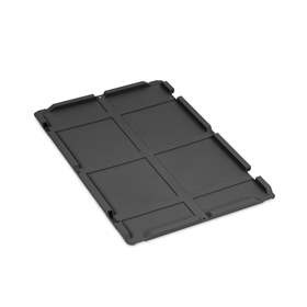 Klappdeckel für Euroboxen CYCLE, 600x400 mm,  Farbe anthrazit