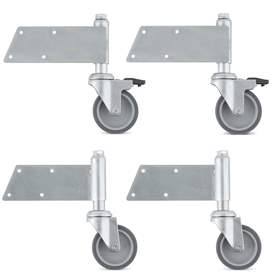 Federrollen für zweiseitige Podestleiter PREMIUM (4 Stk)