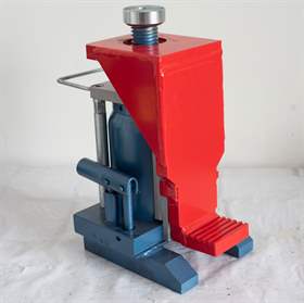 Maschinenheber DHP10/10, Tragfähigkeit: Kopf 10T, Klaue 10T