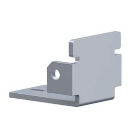 Capăt bară transportoare cu role fără opritor pentru protejarea rolelor și profilurilor