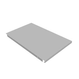 Pridavná polica pre šatňovu skriňu WEMO, širka 300 mm, barva šedá RAL7035