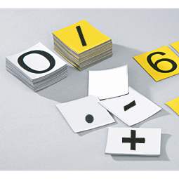 Zvláštní znaky, 50 x 42 mm, bílé, sada - 6 znaků, balení 10 sad.