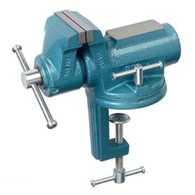 Menghină atelier cu fixare cu clemă pe banc - YORK Handy Lux, lățime bacuri 100 mm