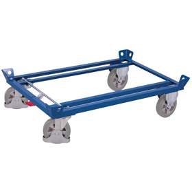 Fahrgestelle VARIOfit für Paletten und Behälter, 1010x810 mm, Höhe 283 mm, Tragfähigkeit 1200 kg