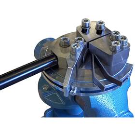 Dispozitiv mașină manuală îndoit bară metalică cu unghi reglabil - accesoriu pentru menghină