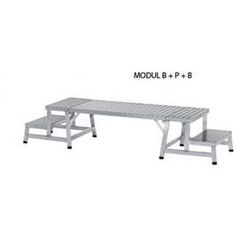 Modul-Arbeitspodeste: Überstiegsmodul P, Länge 1,0 m