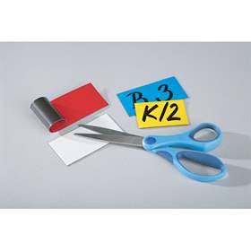 Bandă magnetică 15 x 600 mm, culoare albă, unitate ambalare 10 buc.