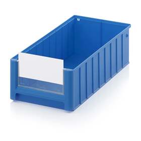 Perforierte Etiketten für Sichtregalkästen (BxH: 117x90 mm), Verpackung 25 x A4, 150 Etiketten.