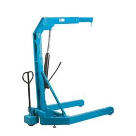 Werkstattkran, Tragfähigkeit 2000 kg, Fahrgestell parallel