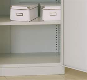 Poliță suplimentară, LxlxH: 1000 x 370 x 28 mm, cap. port. max. 60 kg, alabastru RAL5012