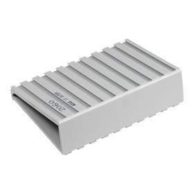 Keil 15° außen, Modul 10, Größe 100 x 75 x 30 mm.