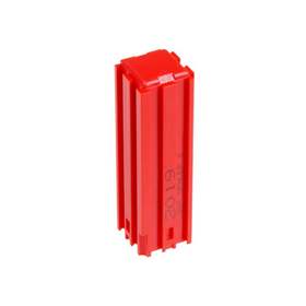 Zwischenstück, Modul 2x2, Größe 22 x 22 x 72 mm.