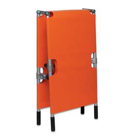 Krankentrage, zur Hälfte klappbar