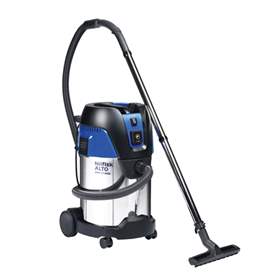 Aspirator industrial umed-uscat cu sertar pentru scule AERO31-21 PC INOX, inox, 1250W, recipient cu volum de 30 l