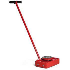 Transportní plošina, řídící, průměr plošiny 160mm, nosnost 3 t, kola polyuretan