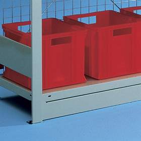 Spodní soklová lišta 1000 mm, výška 56 mm, barva šedá RAL7035