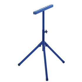 Rollenbock, Materialständer mit Kugelleiste und 8 verzinkten Stahlkugeln, Rollenbreite 430 mm, Traglast 100 kg