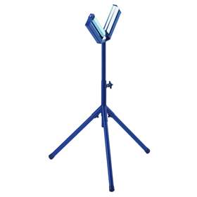 Rollenbock, Materialständer V-förmig, 2 Tragrolle, Rollenbreite 2x200 mm, Traglast 100 kg