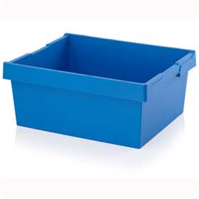 Plastová přepravka pro distribuci bez víka, 800 x 600 x 320 mm